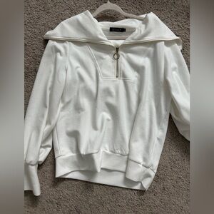 Zara Look a like Off-White Zip-Up Jacket/Shirt